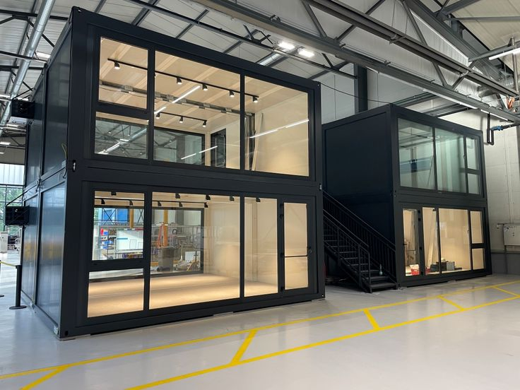 Workshop Site Portable Flat Pack Prefabricated Mobile Luxury Container Office