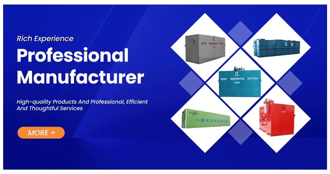 Wastewater Sewage Treatment Device System