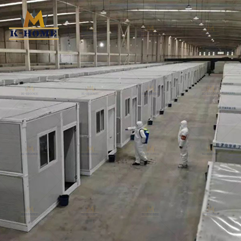 Accommodation Sandwich Panel Portable Folding Container Cabin