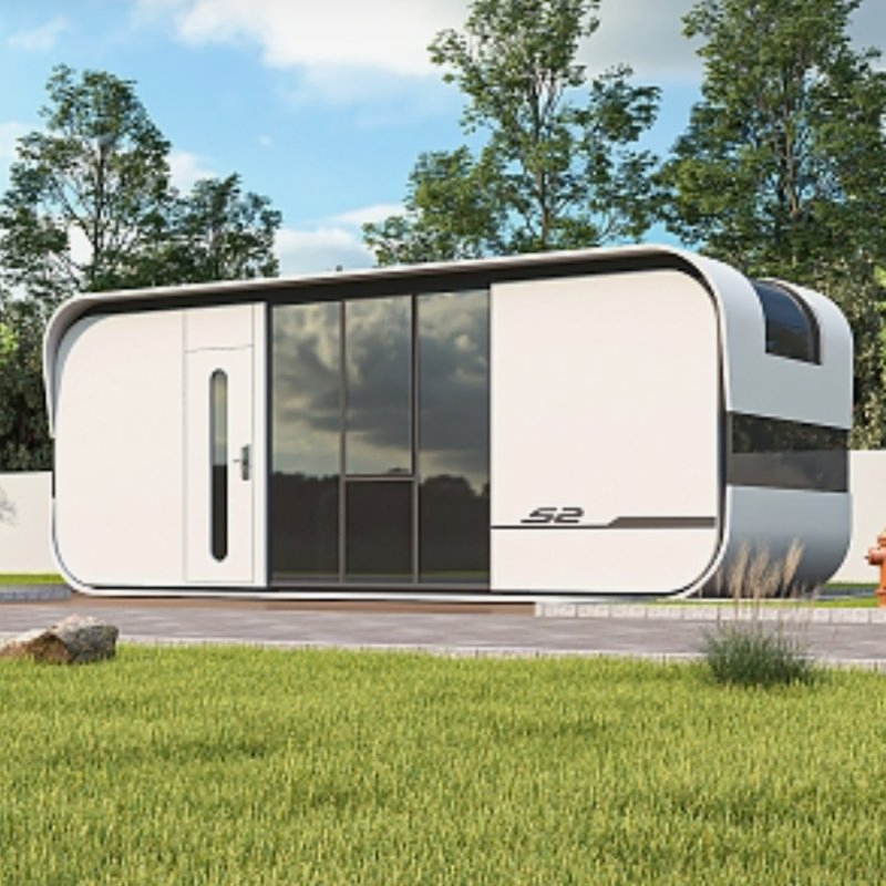 Innovative Capsule Unit Space Capsule House Prefabricated Room Modern Tiny Home Apple Cabin Commercial Space Capsule House Mobile Home Space Capsule House