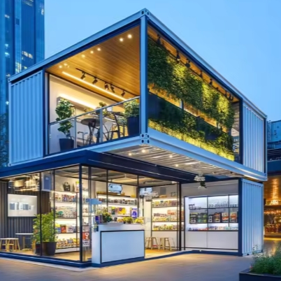 Detachable Flat Pack Container Office with EPS Wall Panel