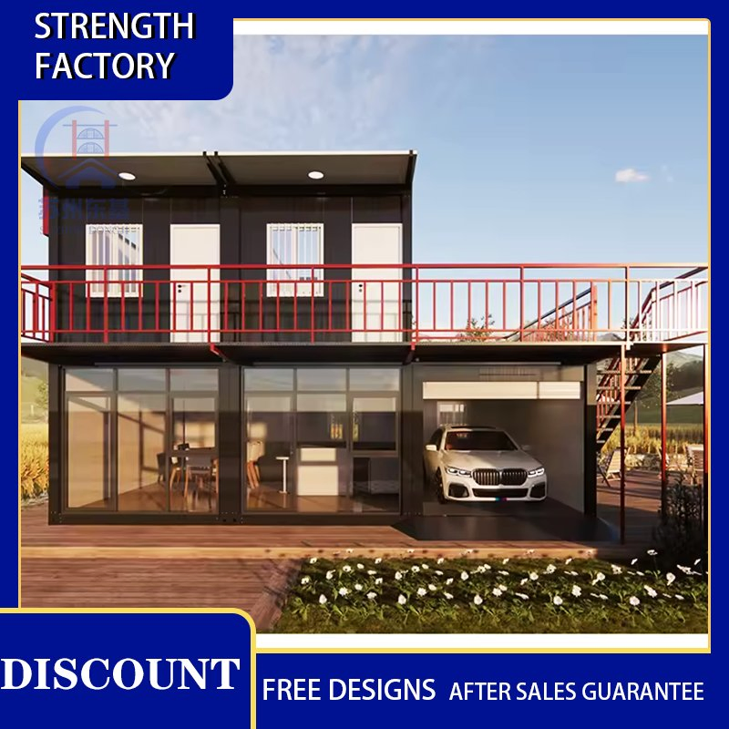 Hot Sale Sandwich Panel Container Mobile Modular Living House Homes Detachable Prefabricated House