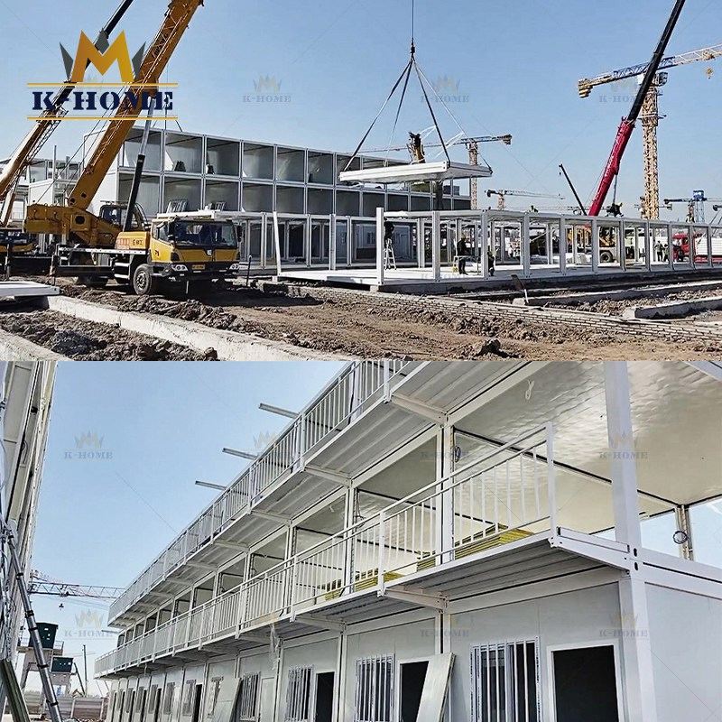 Portable Site Office Prefabricated Accommodation Container Relocatable Modular Buildings