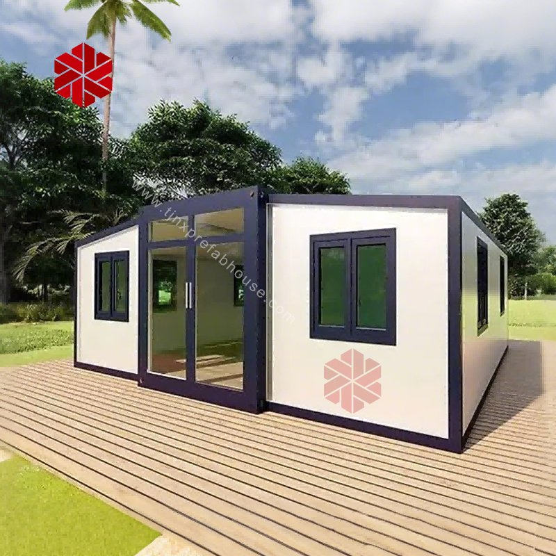 Expandable Container House 20FT Foldable Model House Fully Furnished Quick Assembly Portable Prefab House