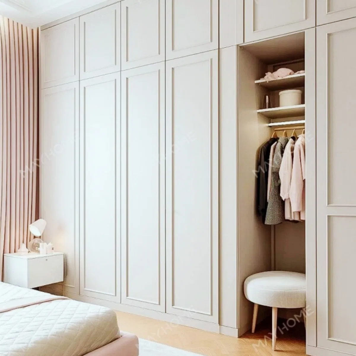 Customized Non-Toxic Panel Long Lifespan Strong Structure Frame Reinforced Safety Cloakroom Unit