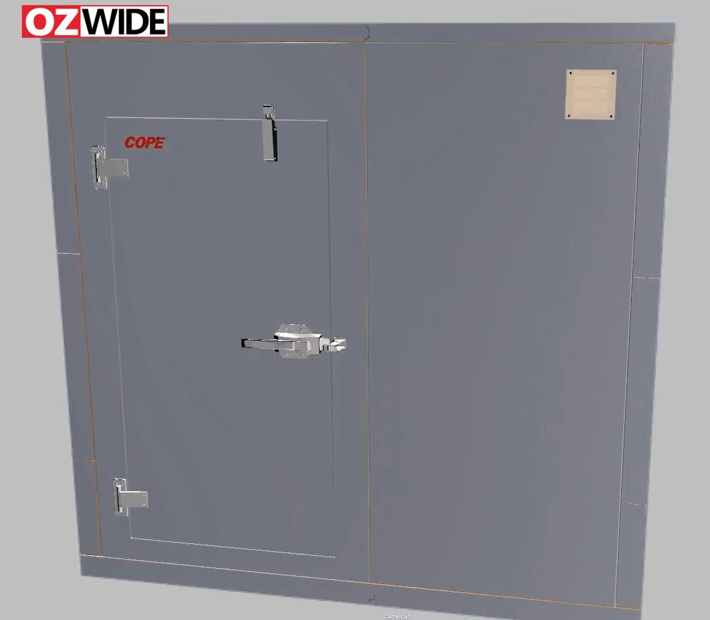 Walk in Collapsible Enclosure Assembly (CEA) Cold Room Cooler Cold Storage Refrigerator Easy to Assemble