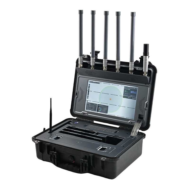 Tatusky 10km Drone Detector Integrated Detection &amp; GPS Spoofing System Critical Infrastructure for Dji Autel Fpv