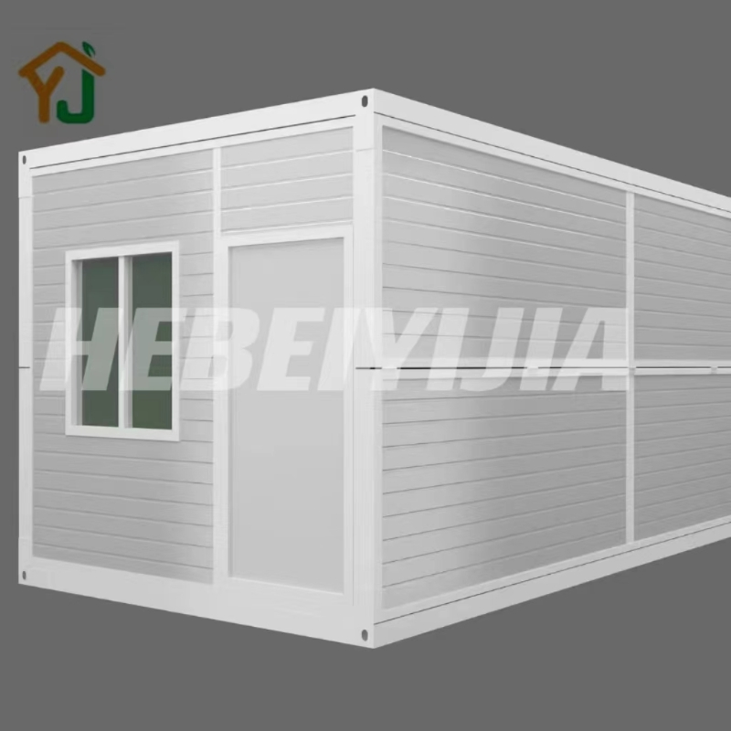 Customized Foldable and Assembled Integrated Housing by The Manufacturer, Simple Prefabricated Housing on Construction Site, Temporary Container Housing