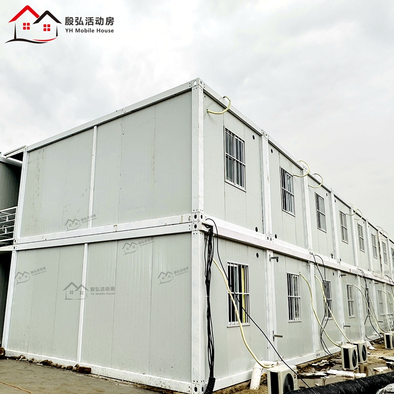 Two Storey Detachable Container Steel Structure Sandwich Panel Container Homes Dome House Modular Mini House