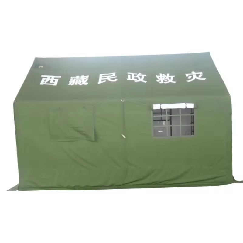 Inflatable Camouflage Emergency Relief Shelter for Disaster Response and Refugees