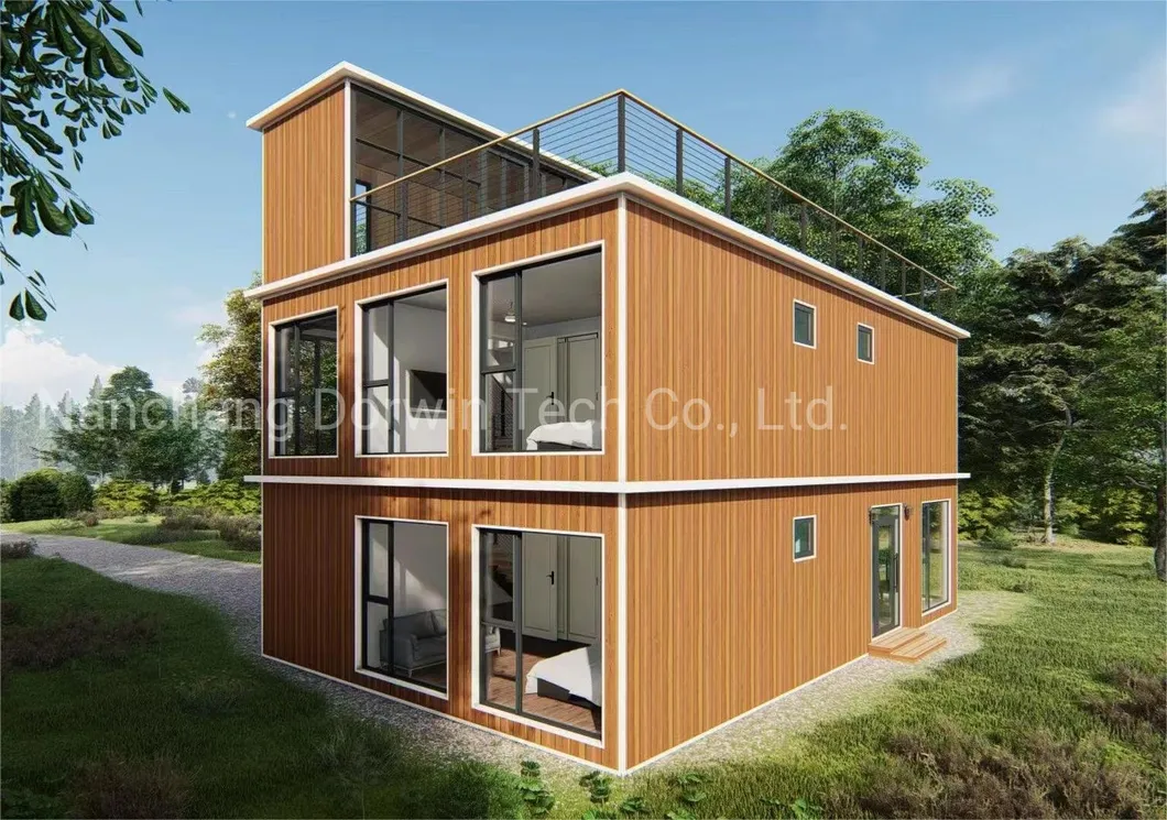 Flat Pack Two Story Container House