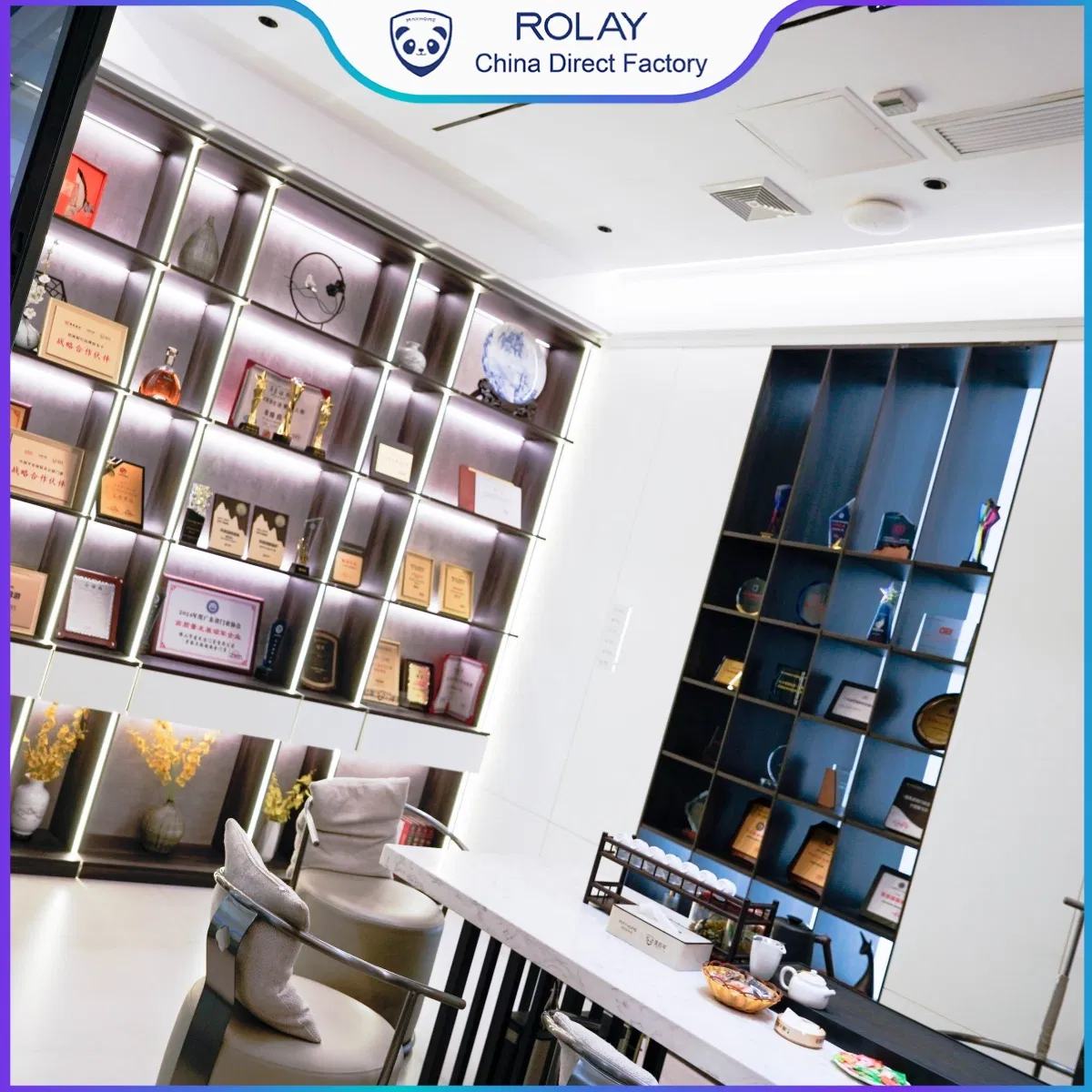 OEM Lightweight Build Anti Deformation Hard Shell Panel Fireproof Alloy Store Display Unit