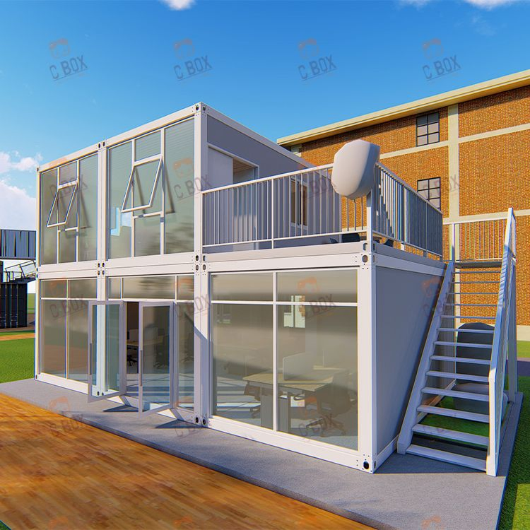 Cbox Casas Modulares Prefabricadas Modular Prefabricated Mobile Two Story Prefab Container Office