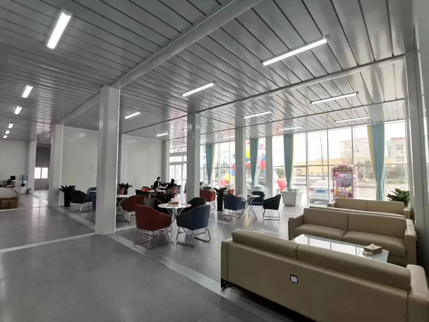 Modern Prefab Flat Pack Container House Detachable Office Use Made of Steel and Sandwich Panel Golden Supplier