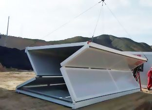 Foldable Home Folding Container Prefabricated Building