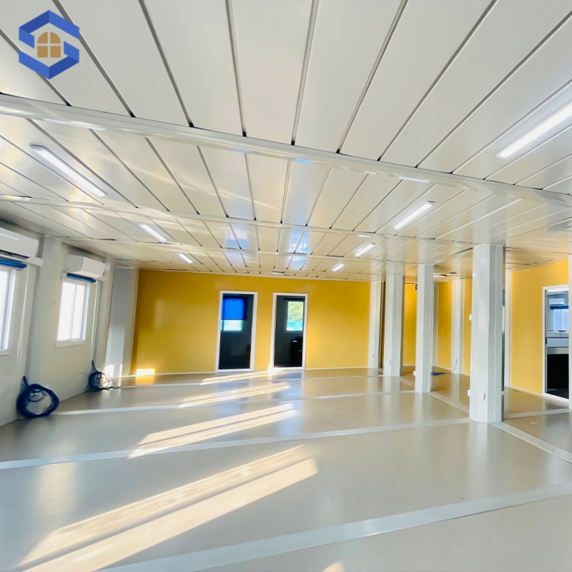 Stackable Modular Easy to Install Mobile Insulated Container Based Prefabricated Office