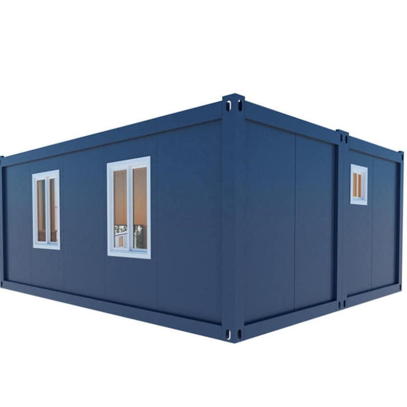 Low Cost 20 FT Steel Frame Casas Modular Container House 3 Bedroom Sandwich Panel Detachable Container for Office