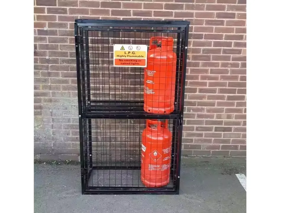 Heavy-Duty Gas Cylinder Cage