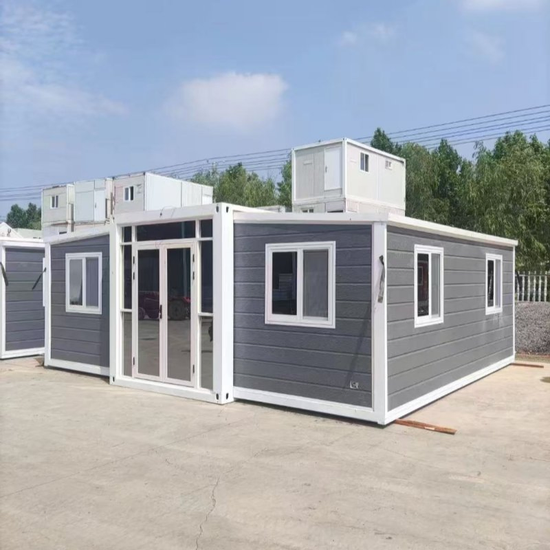 Waterproof, Fireproof. Villa Shipping Flat Pack Movable House Container Home ODM Expandable Prefabricated House