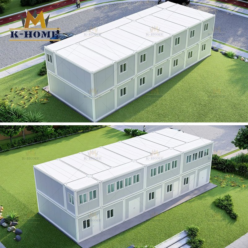 20 FT Prefabricated Low Cost Flat Pack Modular Building for Sale