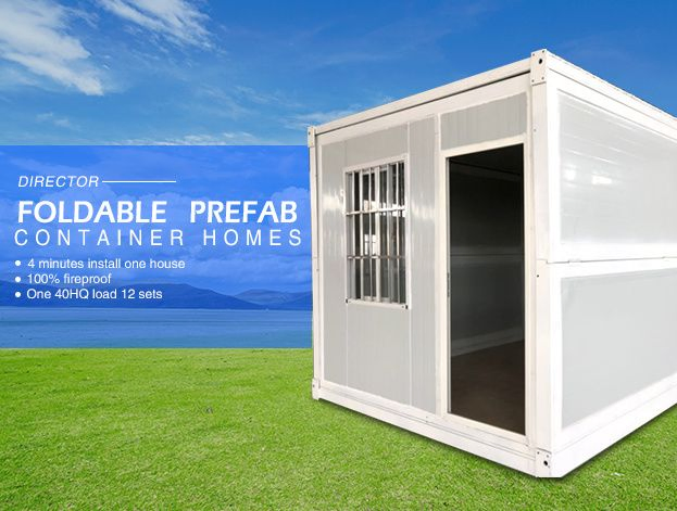 Foldable Home Folding Container Prefabricated Building