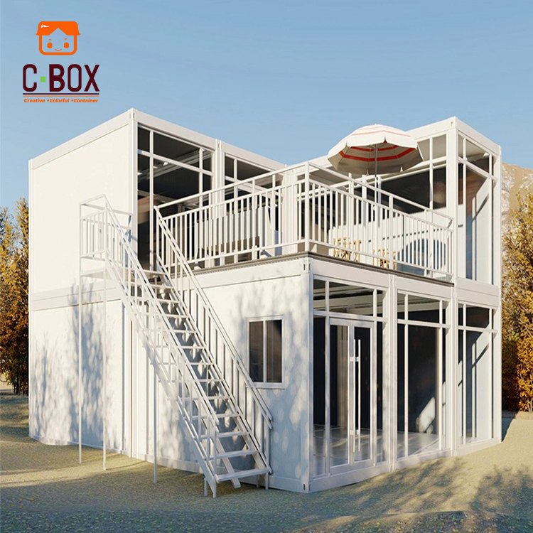 Cbox Luxury Modern Prefabricated Mobile Living Container Homes Office