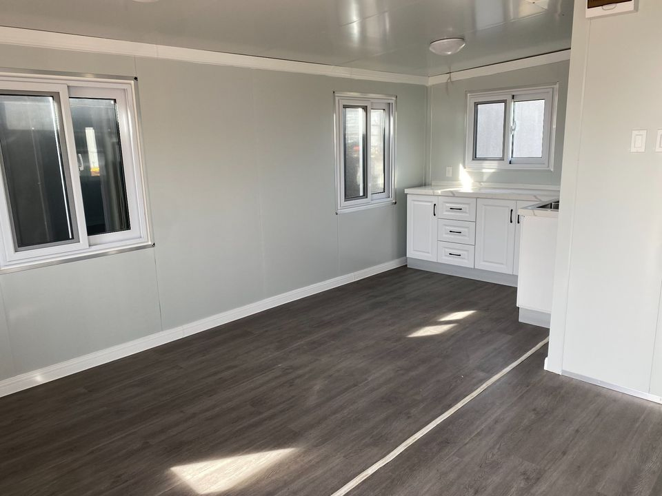 Steel Frame + Cement Fiber Board Portable Expandable Cabin 6580mm