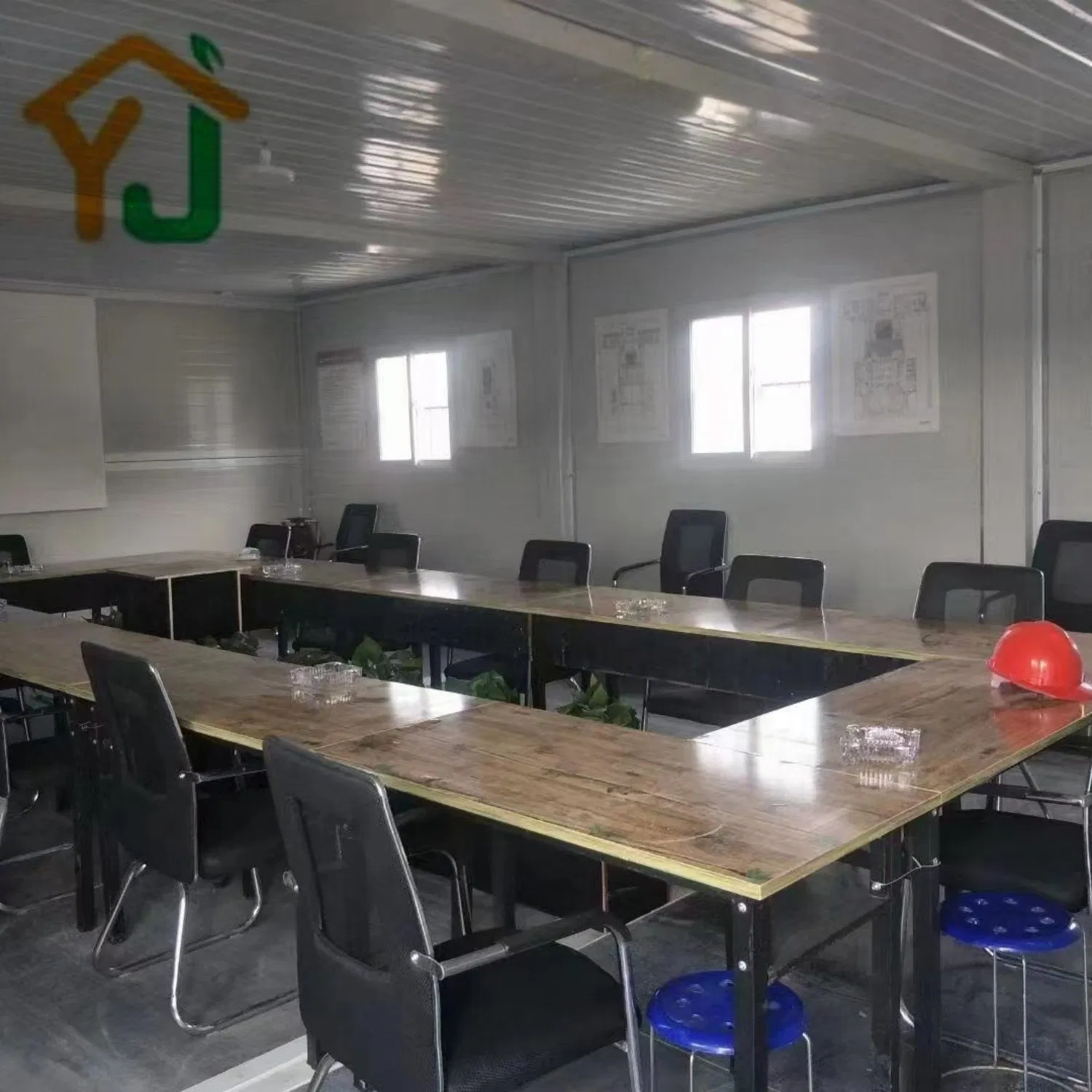 Modern Prefabricated Export Modular Steel Structural Integrated Construction Site with Double Layersmodern Prefabricated Export Modular Storage Housing