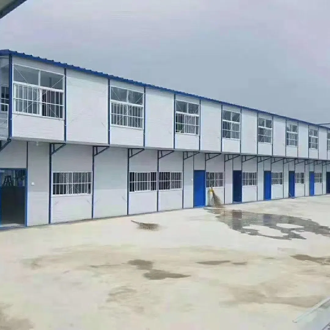 Quick Assembly Lightweight Portable Insulated Mobile Temporary Housing for Construction Site Workers