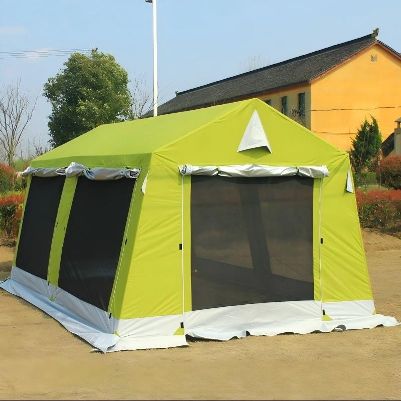 Rapid-Deployment Shelter System Canopy: Portable, Heavy-Duty &amp; Foldable for Emergency Relief and Camping Multi-Scenario Instant Shelter