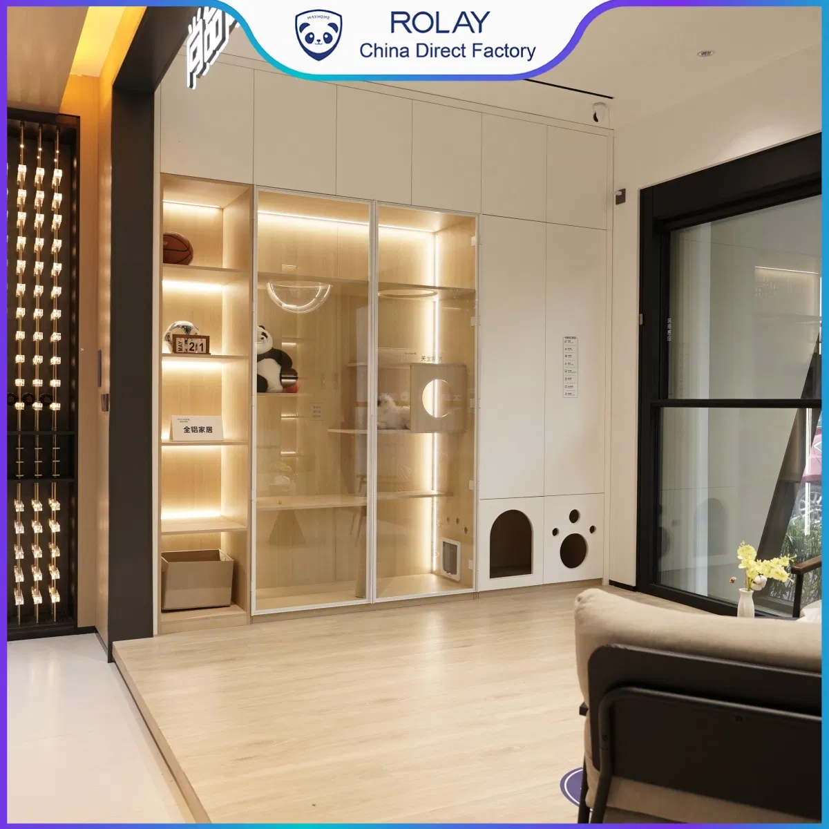 OEM Covered Zone Cleanable Honeycomb Core Matt Finish Living Room Pet Unit