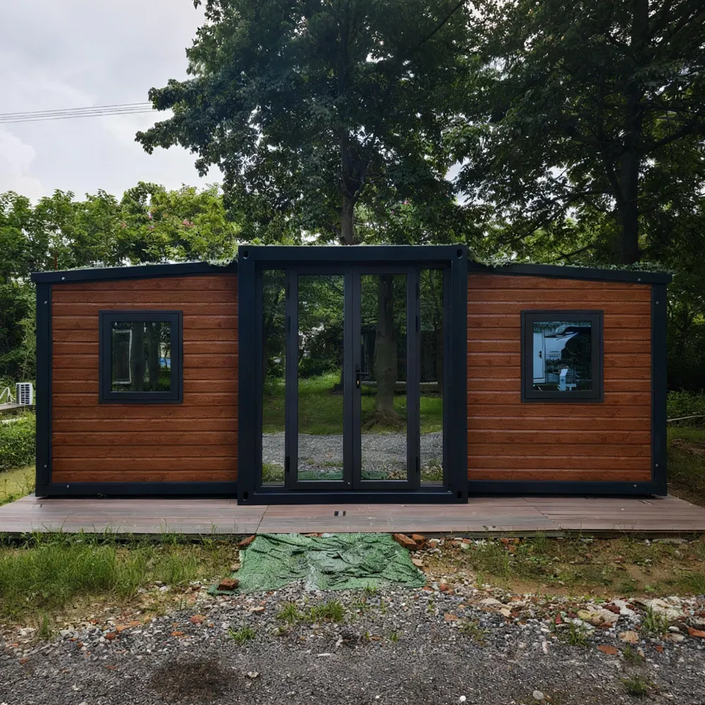 Mobile Prefab Prefabricated 20FT Expandable Container House Tiny Home Hotel Office Building