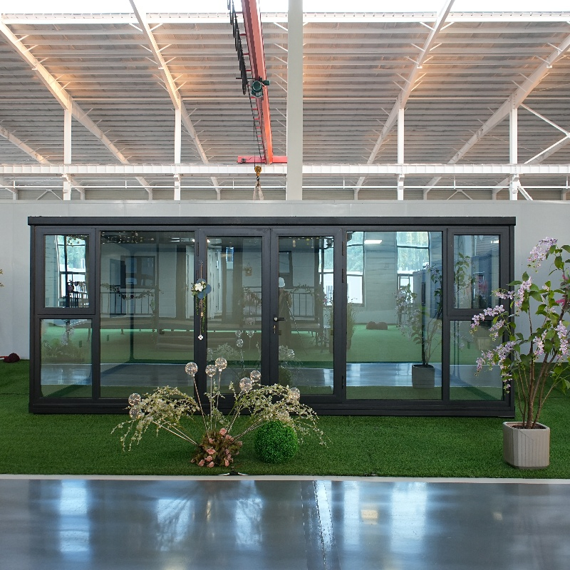 Luxury Modular Steel Building with Foldable Steel Structure Design