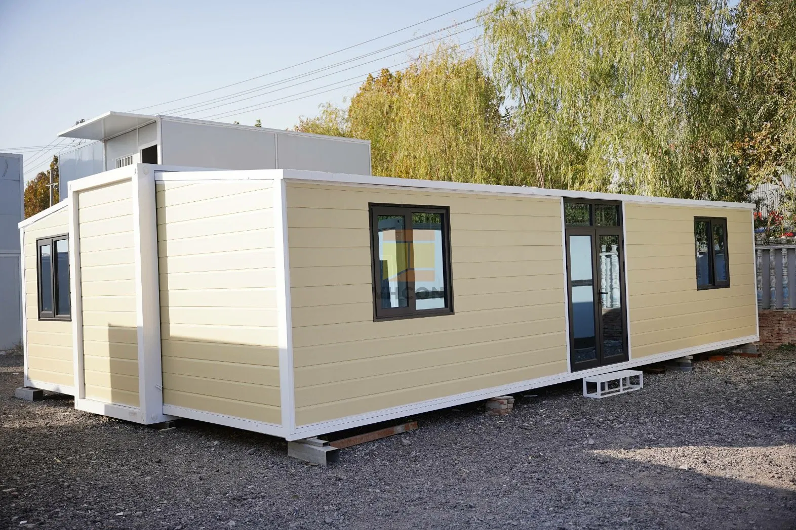 Mobile Home 2 Bedroom Portable Living Australia 20FT 40FT Expandable Container House