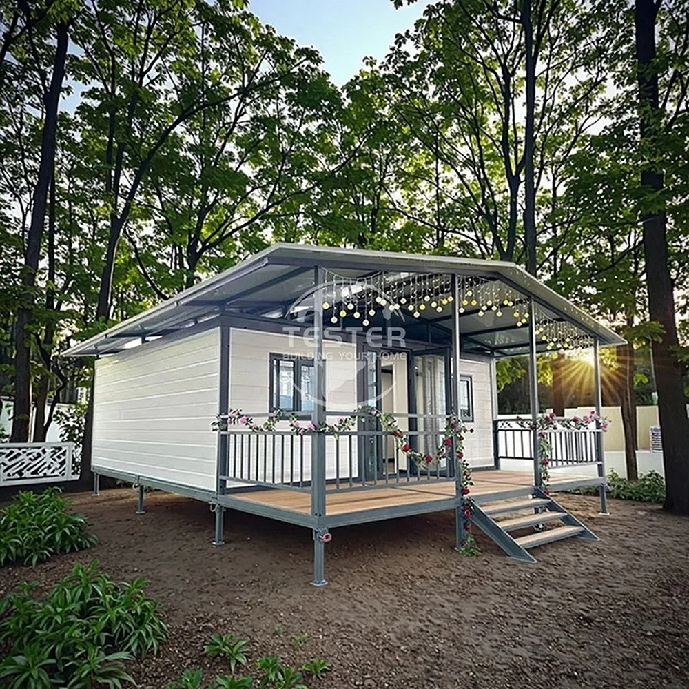 20FT 40FT Modern Movable Expandable House Tiny House Container House with 2 or 3 Bedrooms Kitchen Bathroom