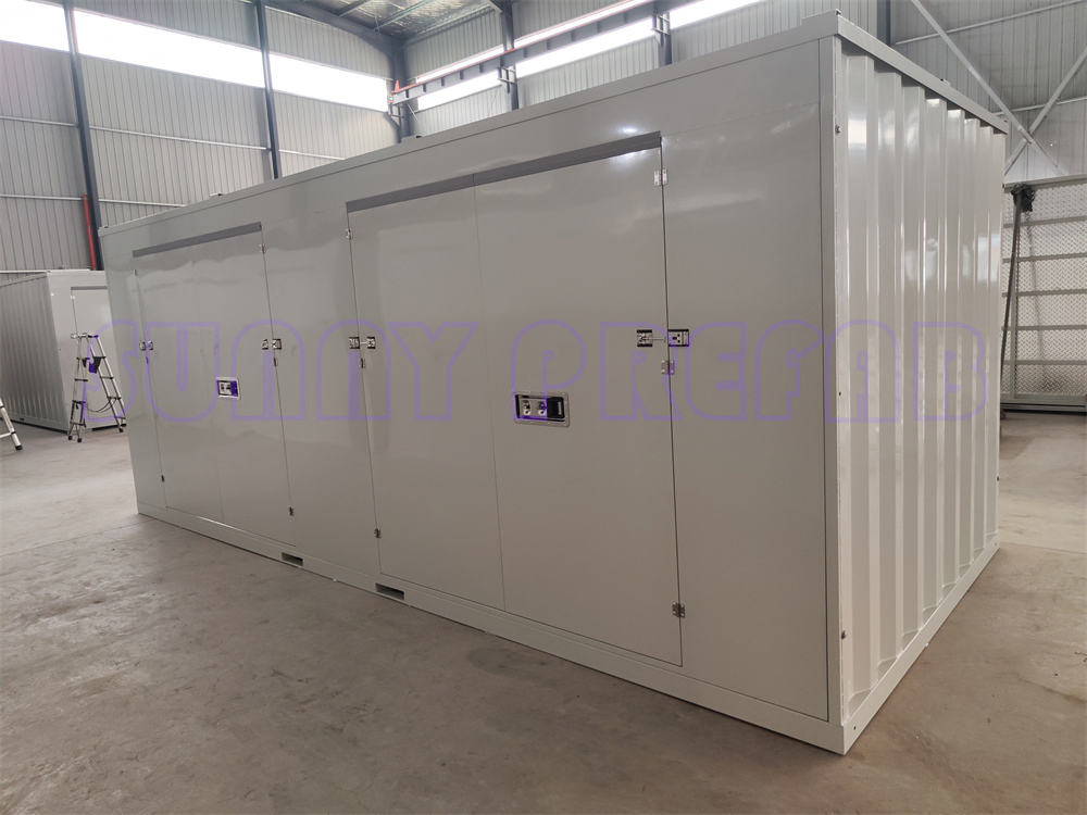 Multiple Doors Demountable Quick Built Partition Divided Assemble Storage Units