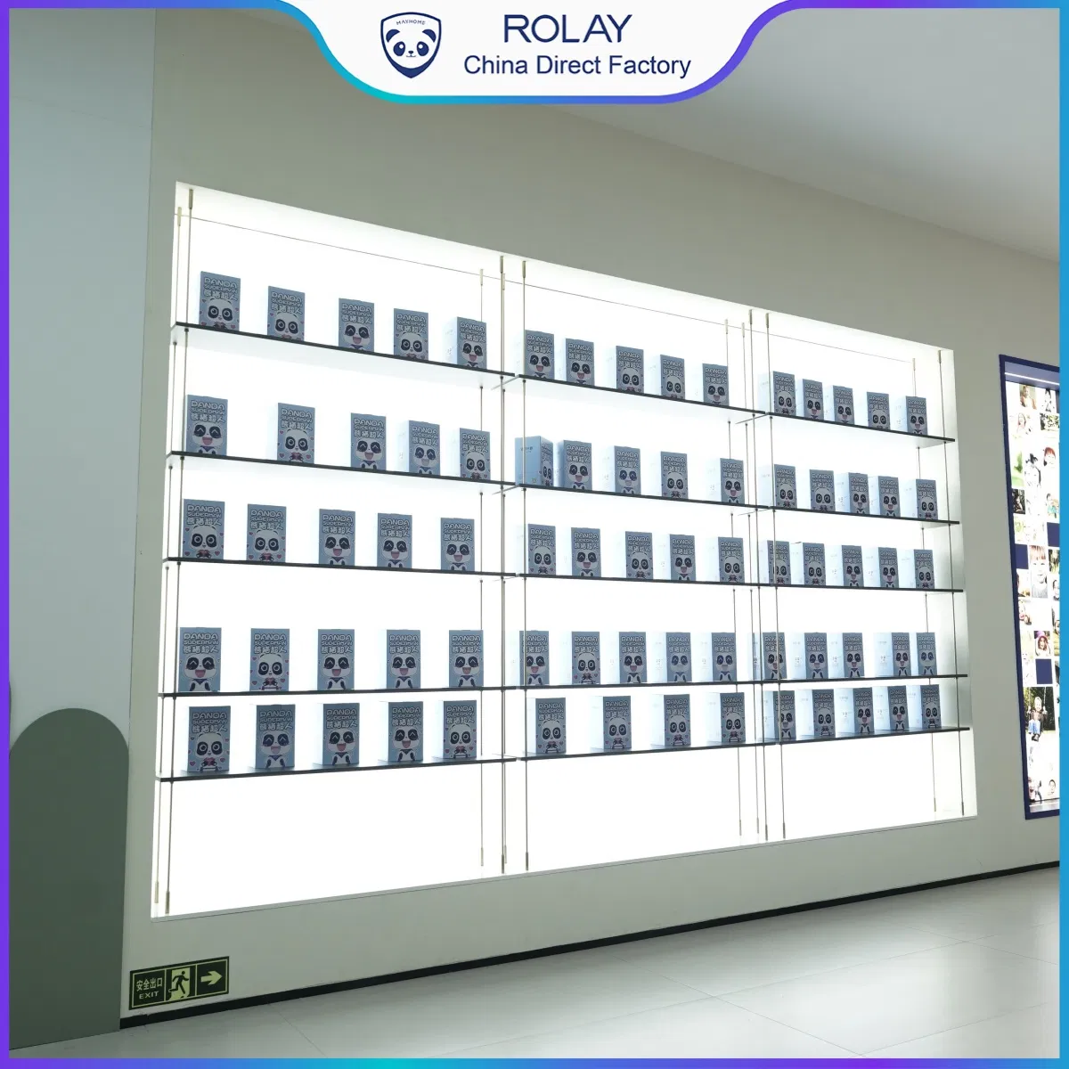 Customized Formaldehyde Free Eco-Friendly Reading Area Display Shelf Modular Toy Cabinet Learning Unit