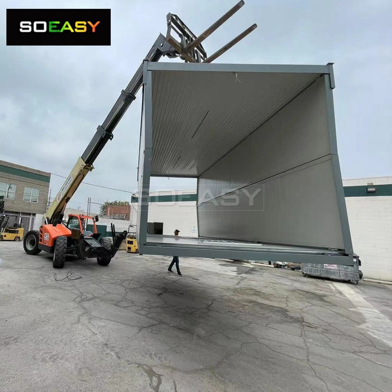 Manufacturers Modular Folding Prefabricated Tiny Home Temporary Prefab Container Affordable House