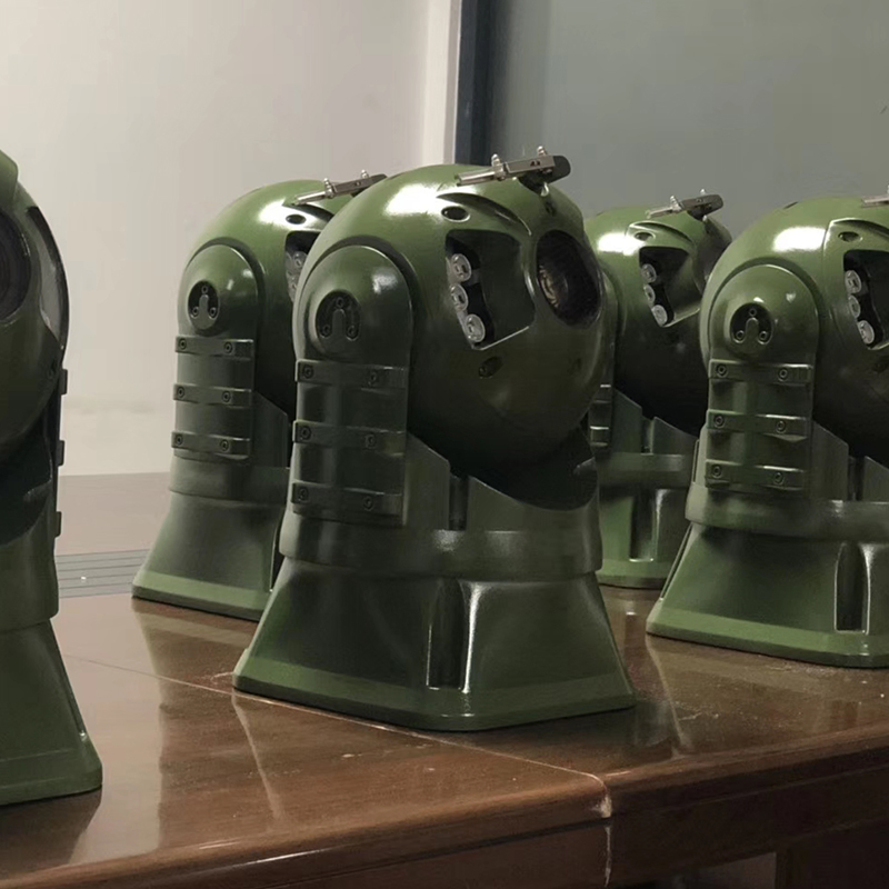 Versatile Rugged Mobile Surveillance Dual Sensor Thermal PTZ Camera System