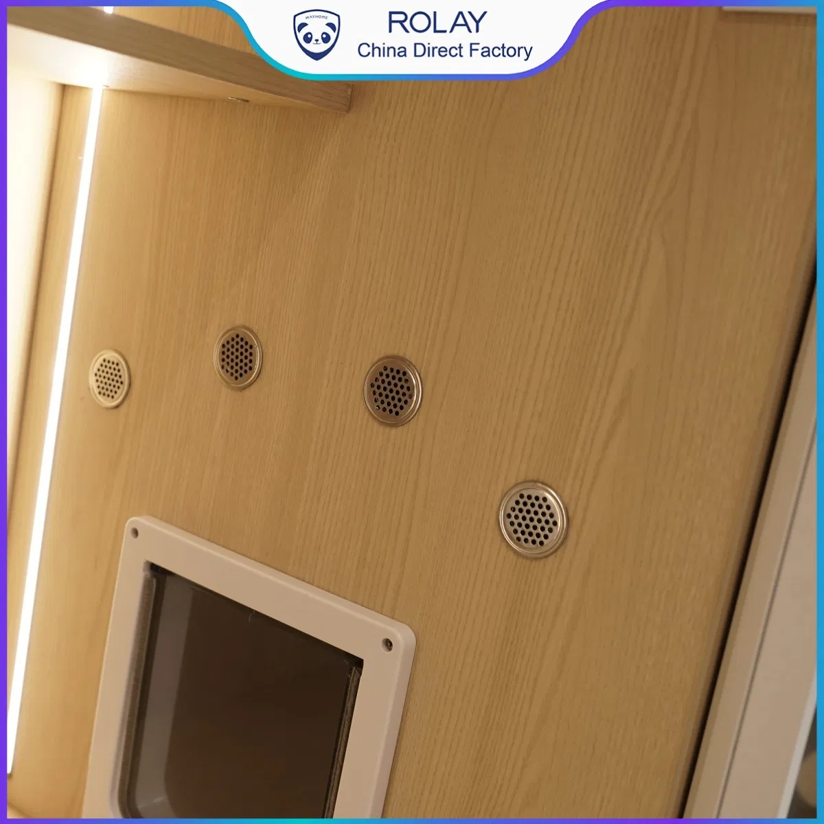 Rust-Free Frame Weather Tolerance Fade Resistant Secure Locking Balcony Storage Unit with High Quality