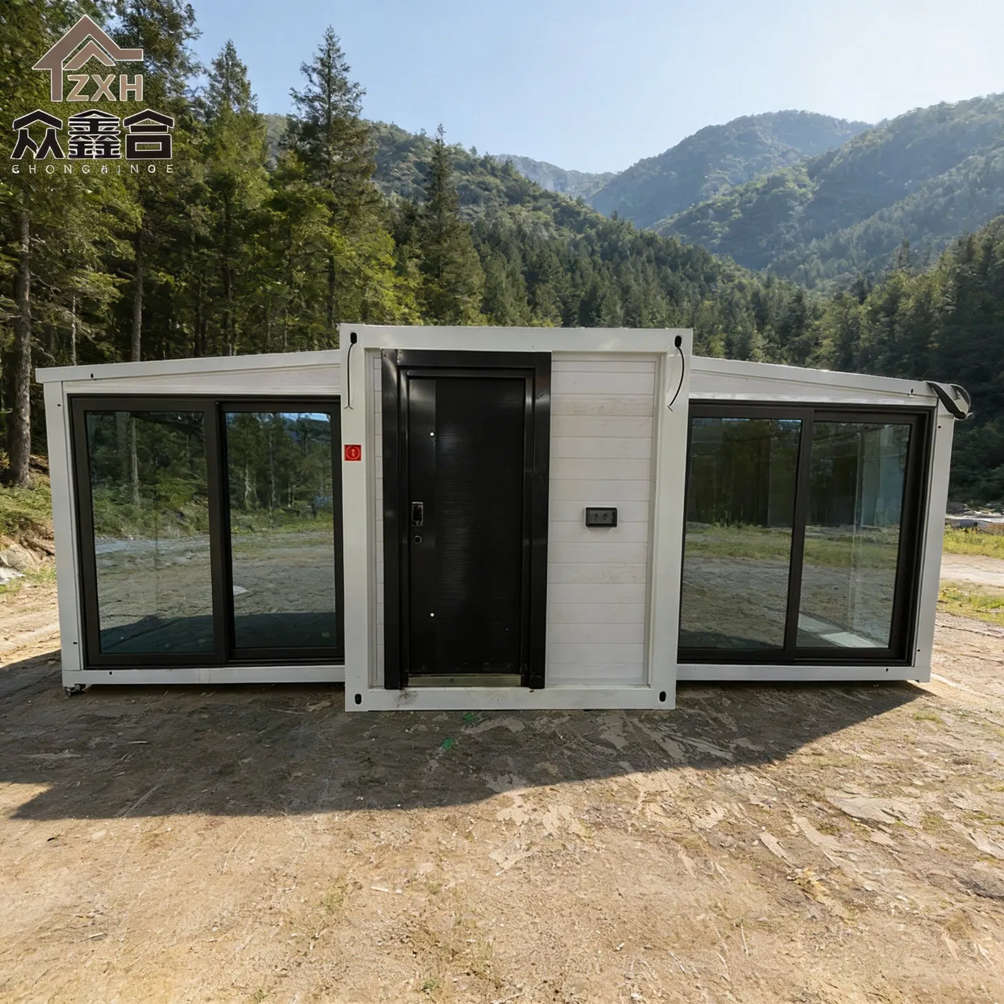 20FT 40ftsteel Expandable Container House Detachable Panels Full Bathroom Prefab Home