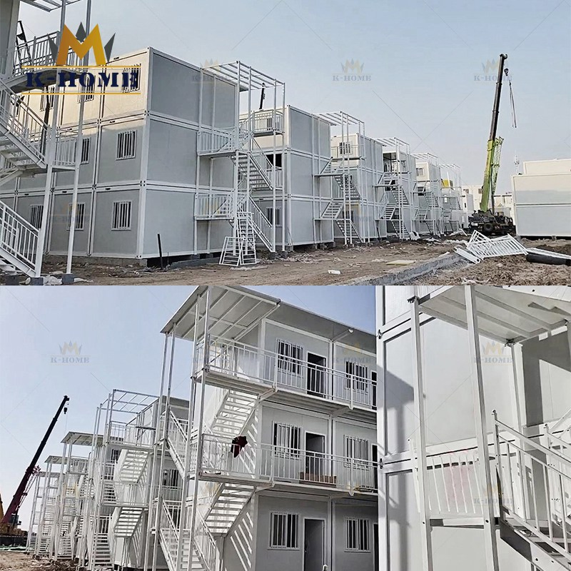 Portable Site Office Prefabricated Accommodation Container Relocatable Modular Buildings