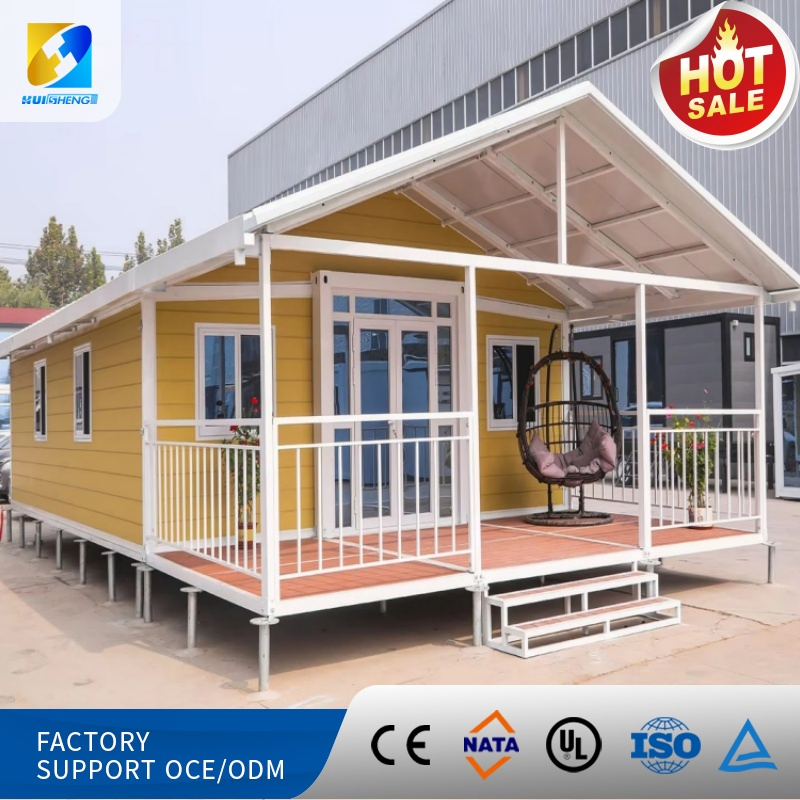 Custom 20/30/40FT Portable Waterproof Prefab Expandable Container House with Balcony Bathroom for Villa Residence Hotel