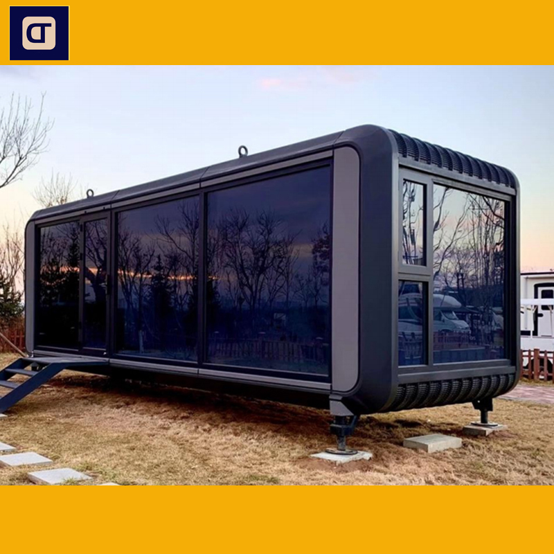 Versatile Apple Capsule Hotel Cabin for Sustainable Camping Experiences Modular Prefabricated Tiny Prefab Mini Mobile Tiny Home Office Pods Apple Cabin House