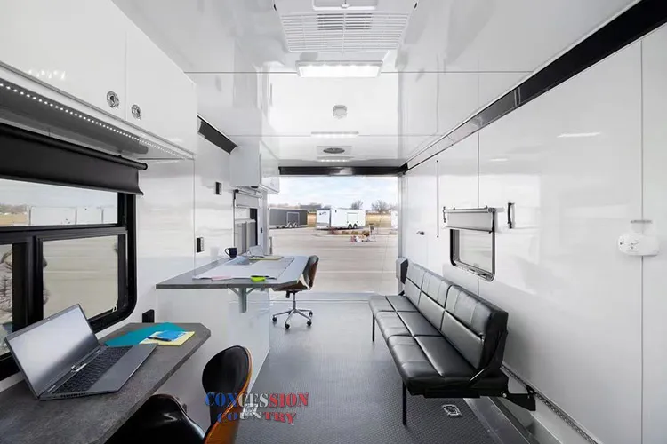 Office Trailer Interior View 1