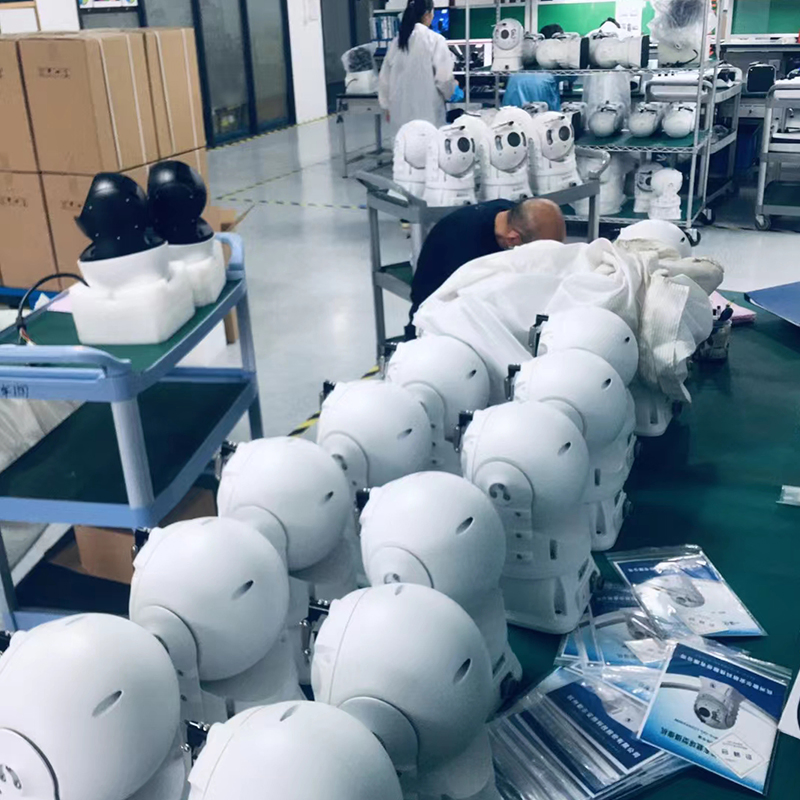 High-Performance Mobile Surveillance Dual Sensor Thermal PTZ Camera System