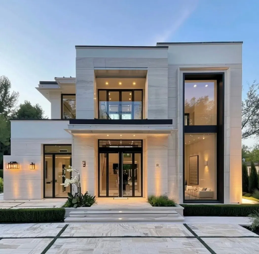 Modular Steel Eco-Friendly Vacation Villa-Quick Assembly Multi-Storey Prefab House Durable Frame Modern Custom Design for Resort