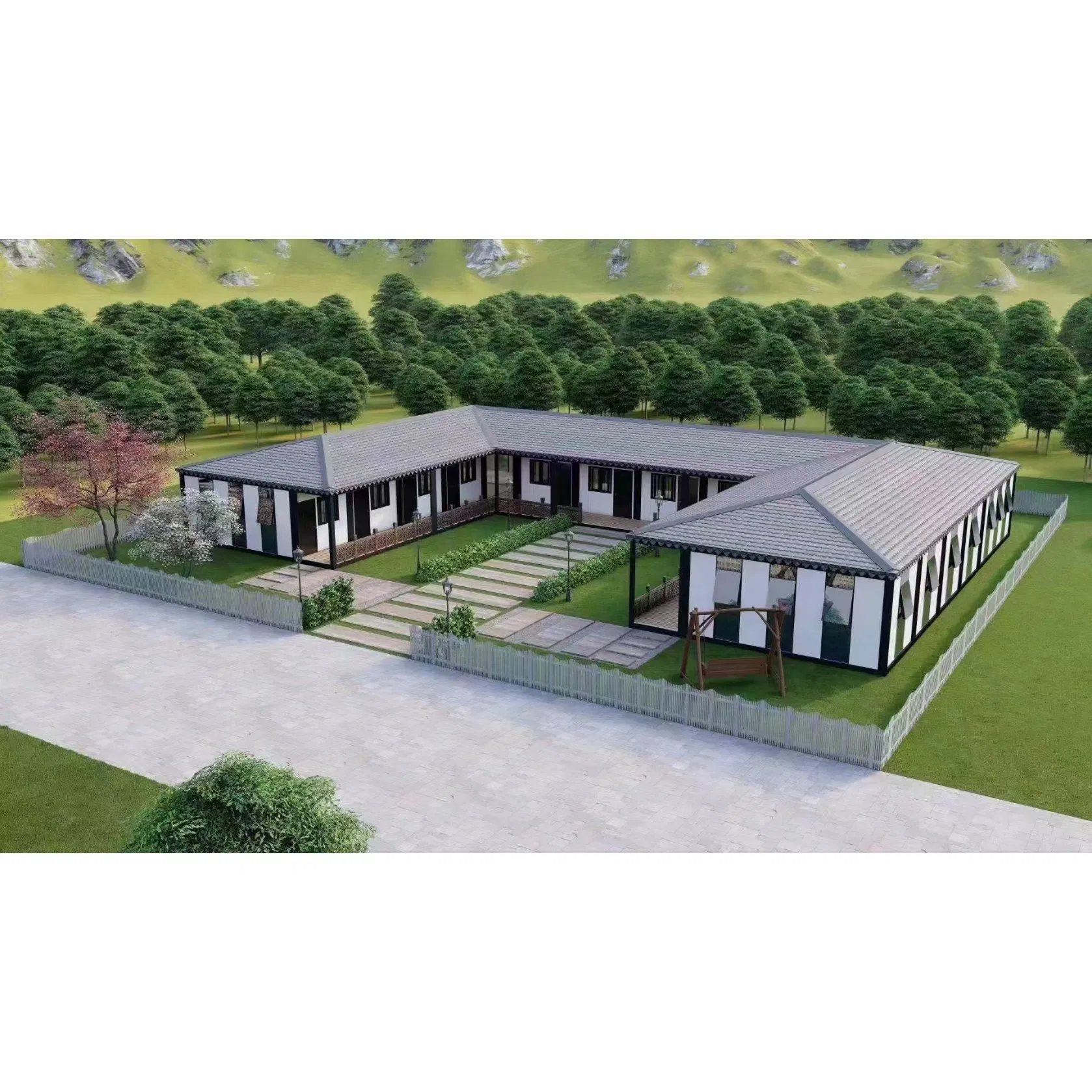 Prefab Smart Tiny Quick Assembly Casas Prefabricadas Modulares Modern Glass Kits Prefabricated Villa Cabin House