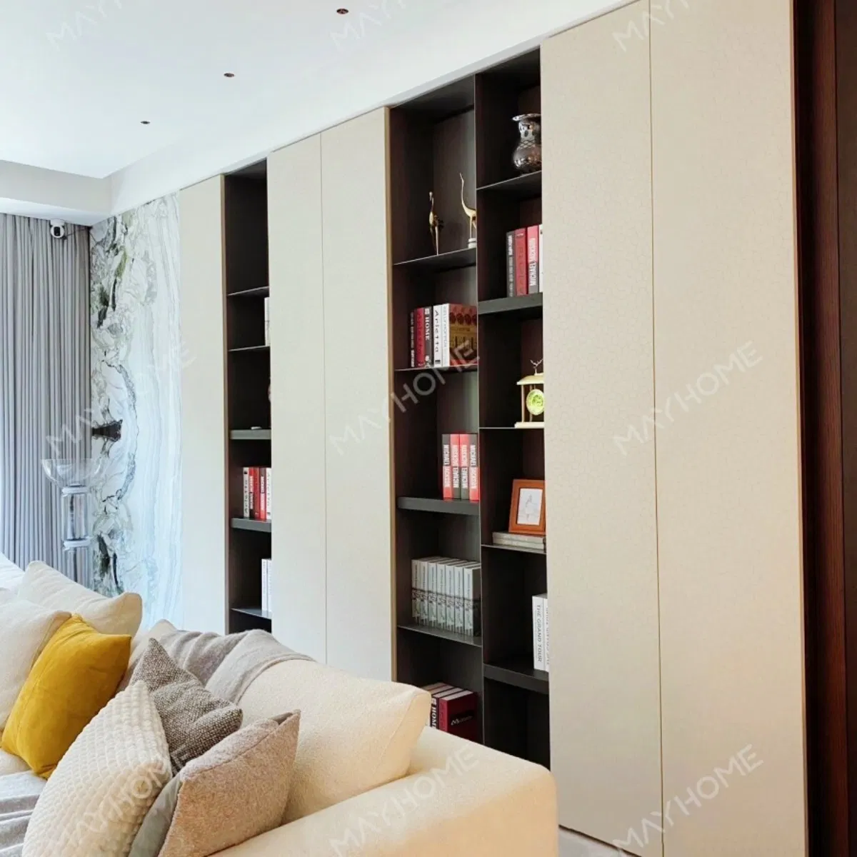 Customized Non-Toxic Panel Long Lifespan Strong Structure Frame Reinforced Safety Cloakroom Unit