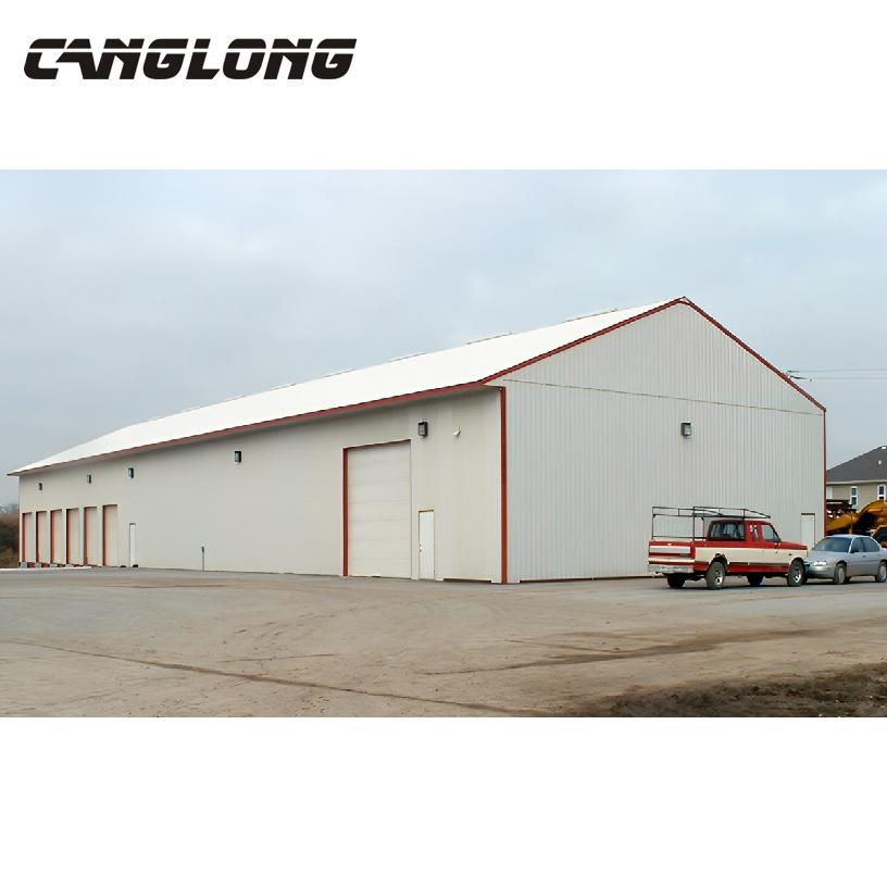China Modular Prefab Flat Pack Steel Structure Building for Industrial